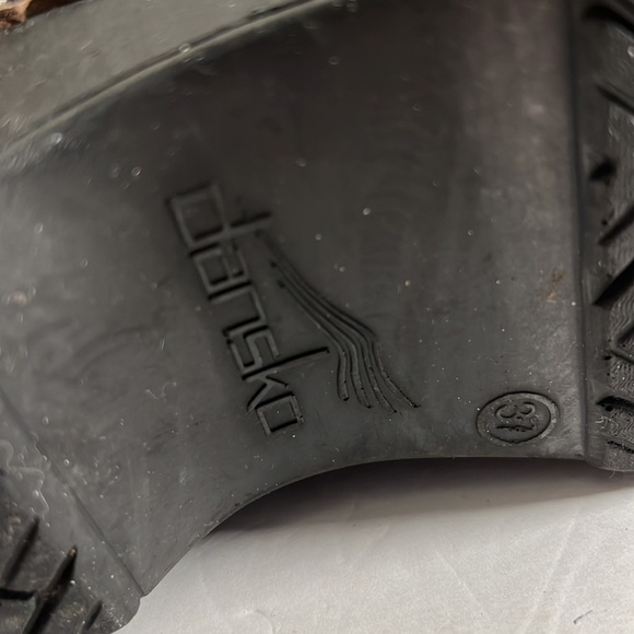 Dansko Leather Abstract Reptile Clogs Size 37 US Size 6.5 - 7 wearable art - Picture 9 of 12